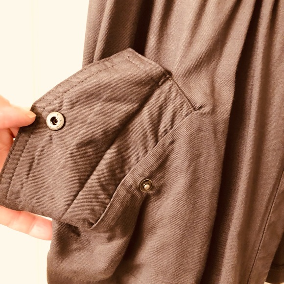 BONGO Charcoal Utility Jacket. Sz. (MED) NWOT - Picture 6 of 8